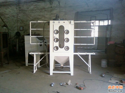 供應手動玻璃噴砂機高清大圖-一步電子網