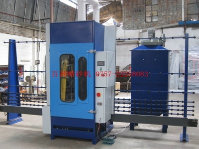 玻璃噴砂機詳解 立式自動噴砂設備引領玻璃加工新潮流